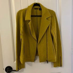 Tahari Mustard Yellow Jacket